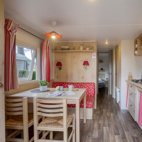 Ongewoon 4 personen - Caravan met 2 slaapkamers