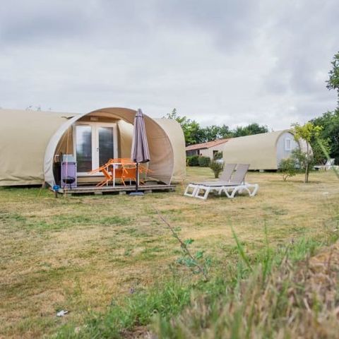 Glampingtent 4 personen - Bungalowtent Crevette