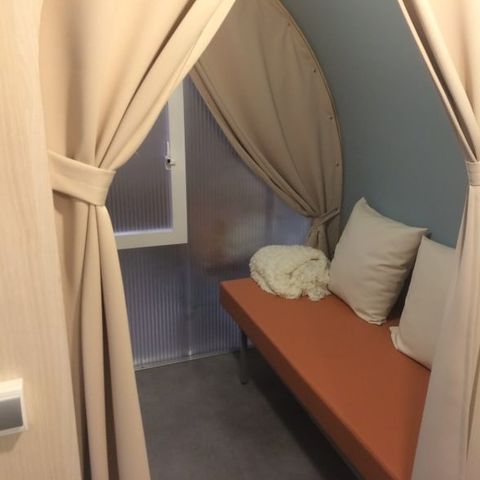 Glampingtent 4 personen - Bungalowtent Crevette