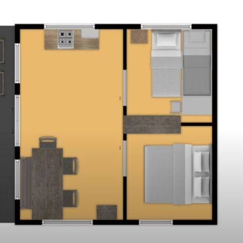 Safaritent 5 personen - Rouget