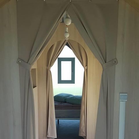 Glampingtent 4 personen - COCO SWEET, zonder sanitair