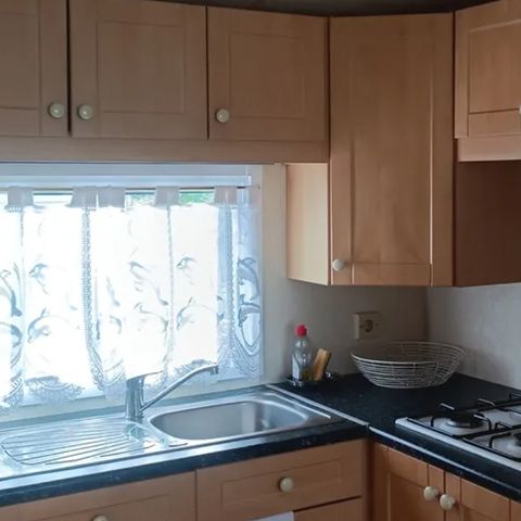 Stacaravan 8 personen - Stacaravan 40m² 3 slaapkamers