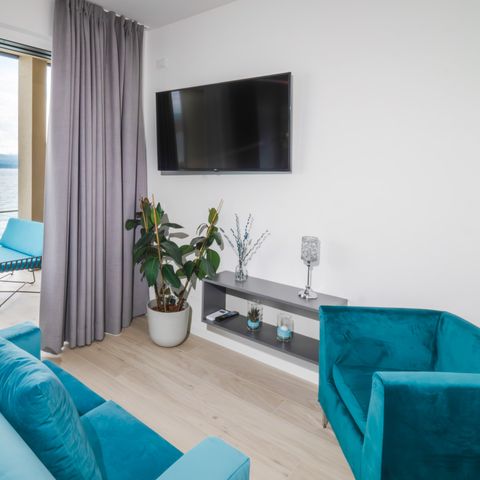 Appartement 4 personen - 2-slaapkamer appartement Aqua
