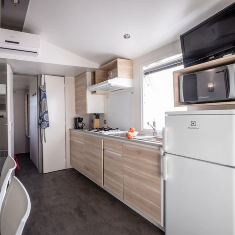 Stacaravan 4 personen - 2 slaapkamers