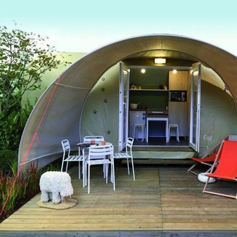 Glampingtent 4 personen - COCO SWEET (ZONDER SANITAIR)