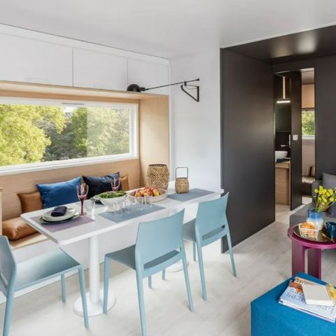 Stacaravan 4 personen - EXCLUSIEF 2 slaapkamers met master suite