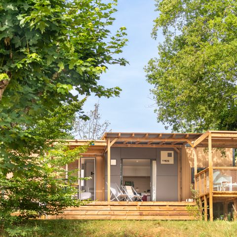 Stacaravan 4 personen - EXCLUSIEF 2 slaapkamers met master suite