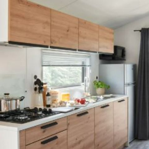 Stacaravan 4 personen - PREMIUM PMR 2 slaapkamers