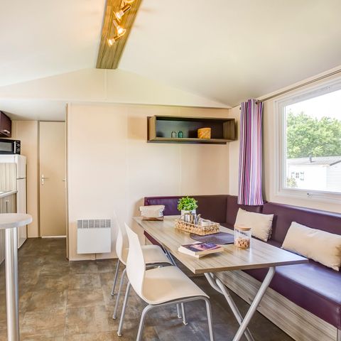 Stacaravan 4 personen - Comfort stacaravan - 2 slaapkamers - Airconditioning