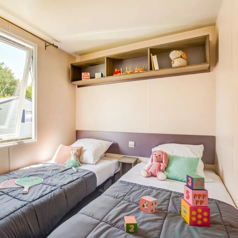 Stacaravan 6 personen - Comfort stacaravan - 3 slaapkamers - Airconditioning