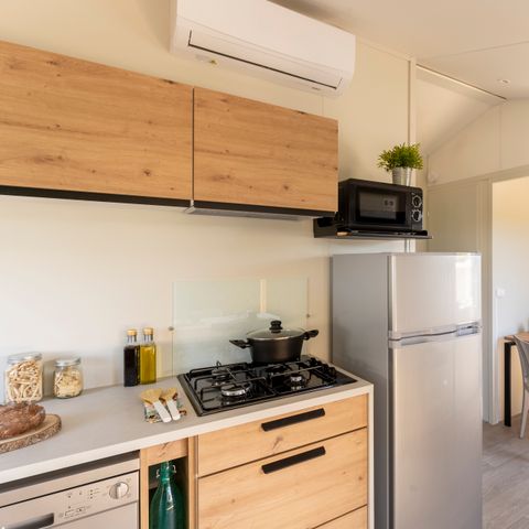 Stacaravan 2 personen - Stacaravan PREMIUM - 1 slaapkamer