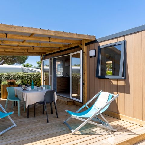 Stacaravan 2 personen - Stacaravan PREMIUM - 1 slaapkamer
