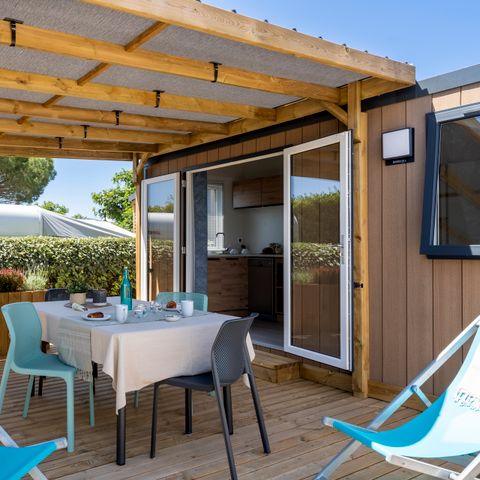 Stacaravan 2 personen - Stacaravan PREMIUM - 1 slaapkamer
