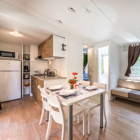 Bungalow 5 personen - 2 slaapkamers
