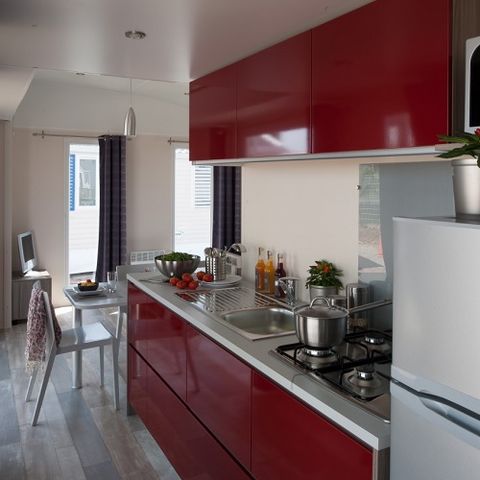 Stacaravan 6 personen - ZOMER SUITE