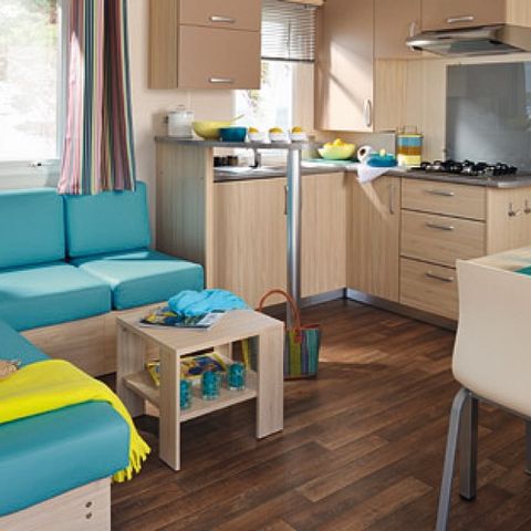 Stacaravan 6 personen - COMFORT - Cottage Plus