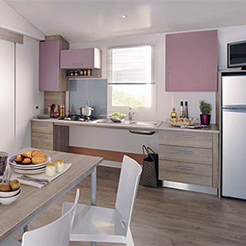 Stacaravan 6 personen - HANDI Confort - Speciale - PMR - Airconditioning