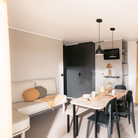 Stacaravan 6 personen - TIE - BREAK - 3 slaapkamers - Airconditioning - TV