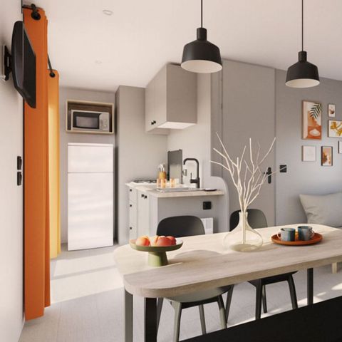 Stacaravan 6 personen - Cottage Riviera Suite - 3 slaapkamers - *** met airconditioning