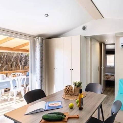 Stacaravan 8 personen - Cottage 5 Kamers 8 Personen Airconditioning + TV ***