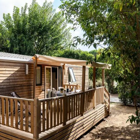 Stacaravan 8 personen - Cottage 5 Kamers 8 Personen Airconditioning + TV ***