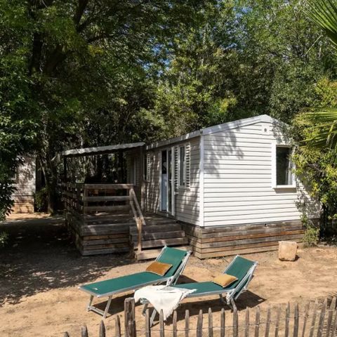 Stacaravan 6 personen - Cottage 4 Kamers 6 Personen Airconditioning + TV ** (in het Frans)