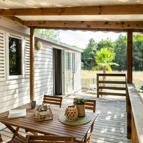 Stacaravan 6 personen - Cottage 4 Kamers 6 Personen Airconditioning + TV ** (in het Frans)