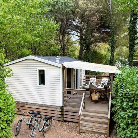 Stacaravan 4 personen - Cottage 3 Kamers 4 Personen Airconditioning + TV ** (in het Frans)