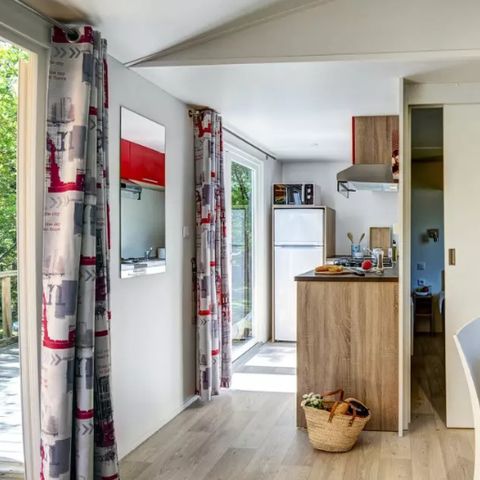 Stacaravan 6 personen - Cottage 4 kamers 6 personen Airconditioning + TV ****