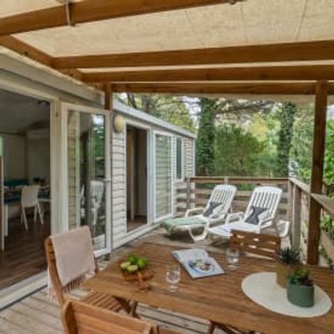 Stacaravan 4 personen - Cottage 4p 2ch ** (in het Frans)