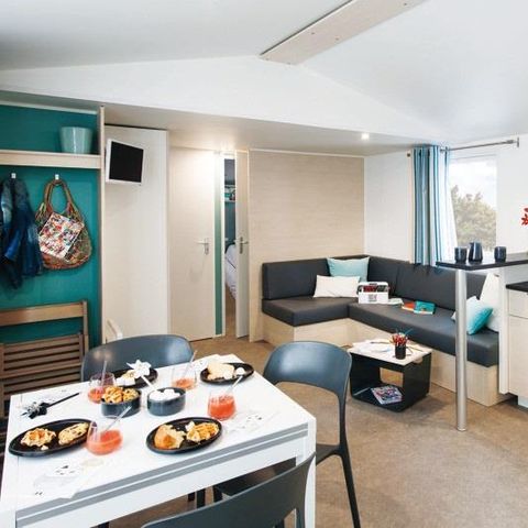 Stacaravan 8 personen - FAMILIE +