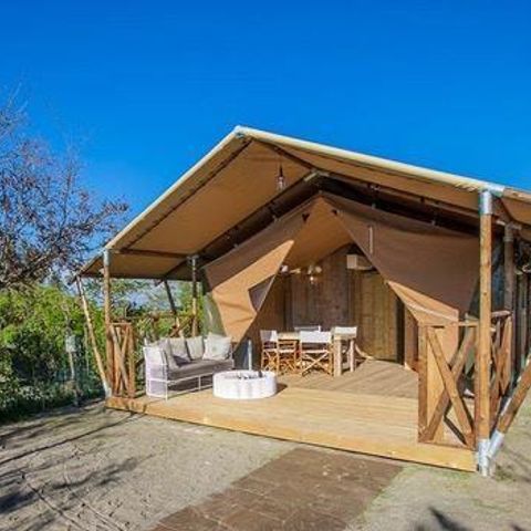 Safaritent 4 personen - LODGE WOODY