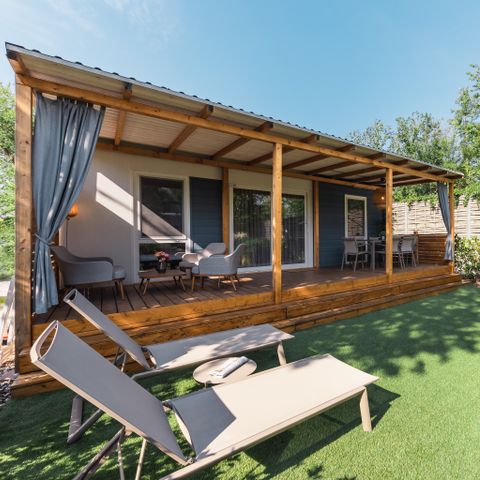 Stacaravan 4 personen - Cottage Superior 2 slaapkamers