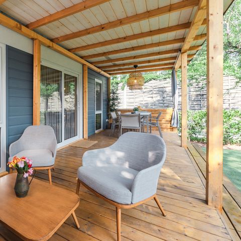 Stacaravan 4 personen - Cottage Superior 2 slaapkamers