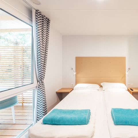 Stacaravan 2 personen - Deluxe Cottage 1 Slaapkamer