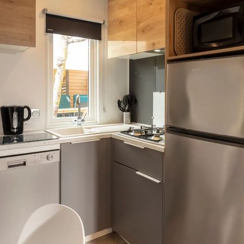 Stacaravan 6 personen - Premium Deluxe 3 kamers Lounge
