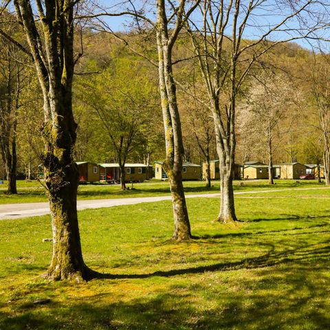 Chalet 4 personen - 2-slaapkamer huurchalet met keuken en apart toilet