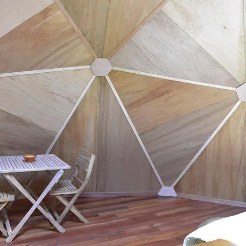 UNIEKE ACCOMMODATIE 2 personen - Geodetische koepel in Le Calme omgeven door bossen
