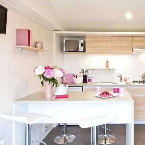 Stacaravan 4 personen - Stacaravan | Comfort Plus | 2 slaapkamers | 4 pers. | Terras