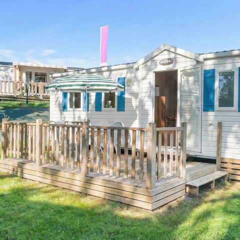 Stacaravan 4 personen - Stacaravan | Klassiek | 2 Slaapkamers | 4 Pers. | Terras met verhoging, niet overdekt