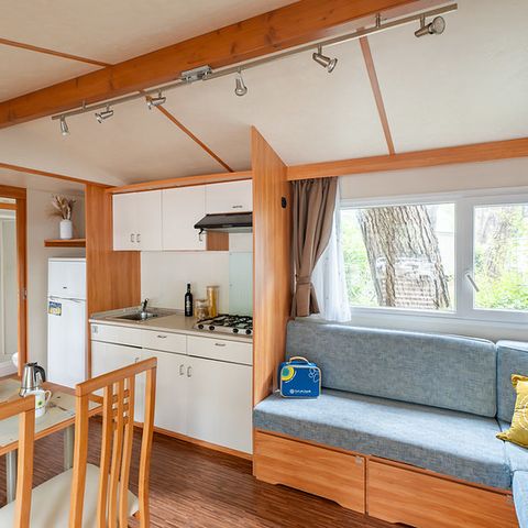 Stacaravan 3 personen - Lodge