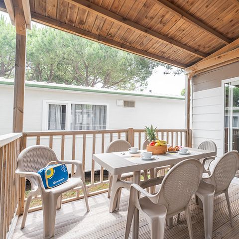 Stacaravan 4 personen - Lodge Comfort