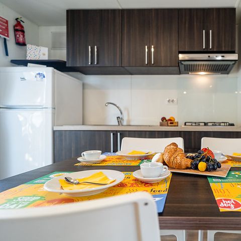Stacaravan 4 personen - Lodge Comfort