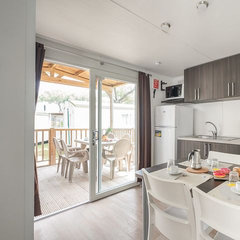 Stacaravan 4 personen - Lodge Comfort
