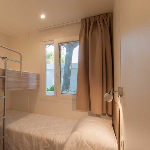 Stacaravan 4 personen - Lodge Deluxe Familie