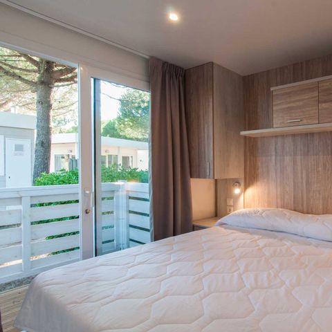 Stacaravan 4 personen - Lodge Deluxe Familie