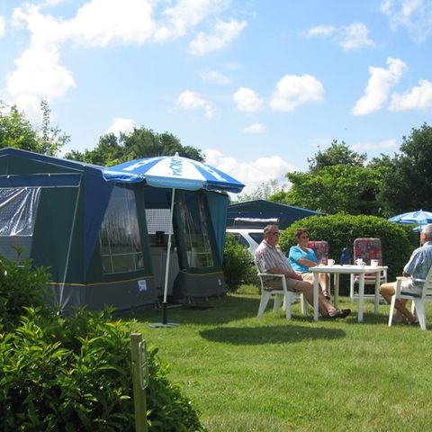 Glampingtent 6 personen - BT luxe tent, 2 hutten zonder sanitair