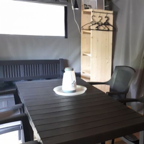 Glampingtent 6 personen - Extra Luxe Lodgetent (LG) - Zonder badkamer