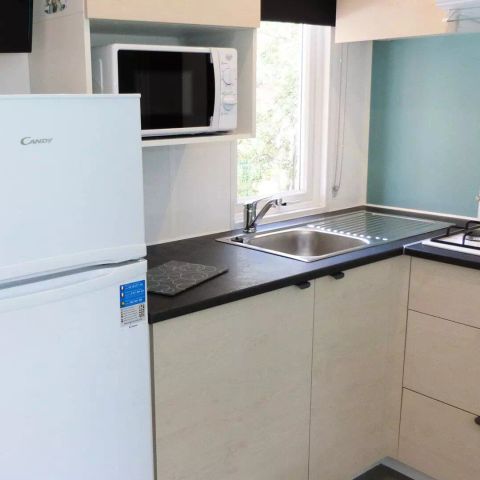 Stacaravan 6 personen - Arizona Standaard 4 Kamers 6 Personen Airconditioning + TV