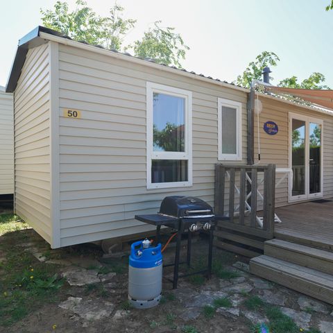Stacaravan 6 personen - Ruby, 2 slaapkamers